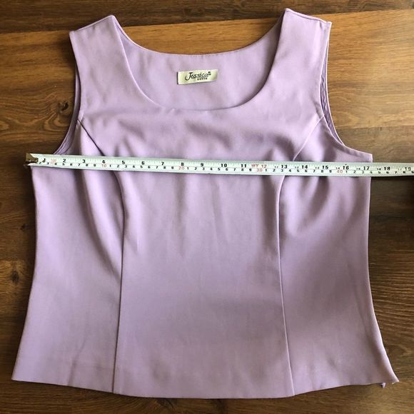 Jessica 90s/Vintage Purple Top (US M) - Picture 3 of 8
